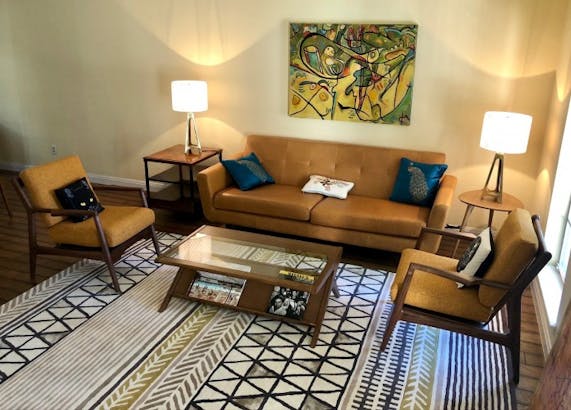 Hughes Leather Sofa Joybird