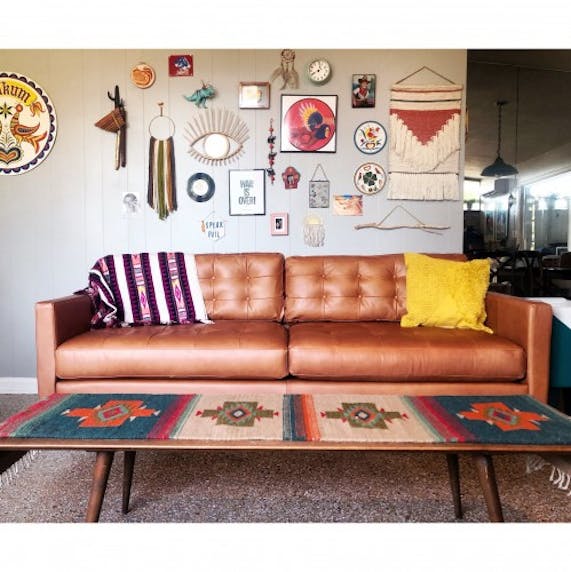 Eliot Leather Sofa Joybird