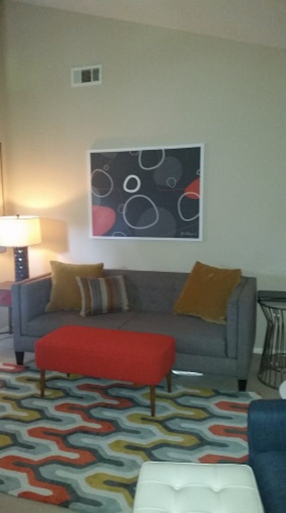 Preston Rug (Orange Red) Joybird