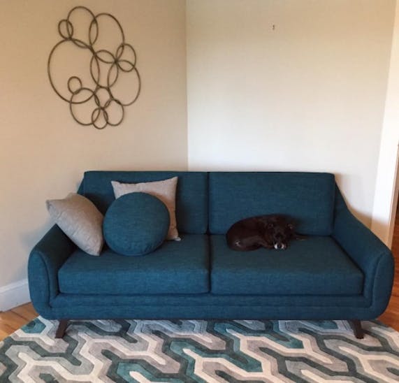 Preston Rug (Teal Silver) Joybird