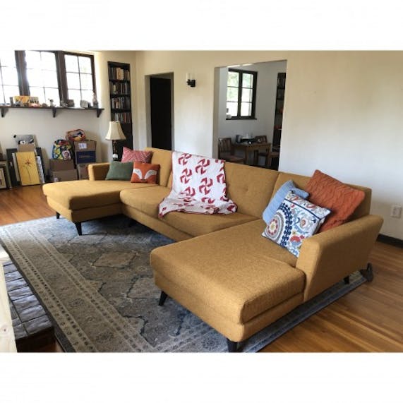 Hughes UChaise Sectional (3 piece) Joybird