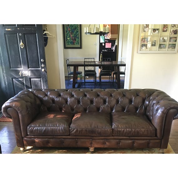 Liam Leather Sofa - Thumbnail 3