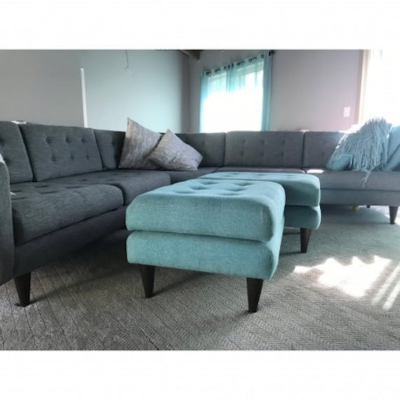 Eliot Round Corner Sectional (3 piece) Joybird