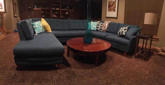 Eastwood USofa Bumper Sectional (4 piece) Joybird