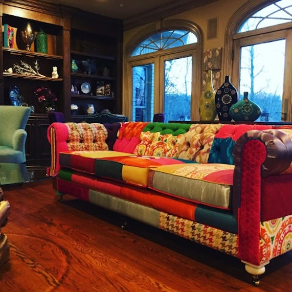 Liam Patchwork Sofa Joybird