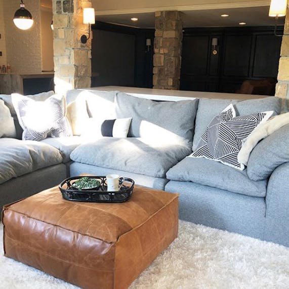 Bryant L Sectional 4 piece Joybird