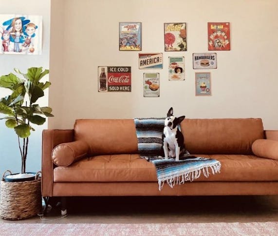 Briar Leather Sofa Joybird