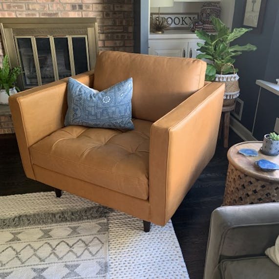 Briar Leather Chair Joybird