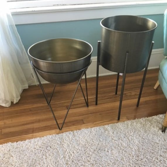 Janey Brass Planter Joybird